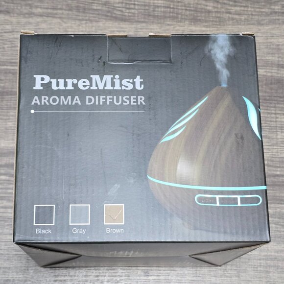PureMist Other - Essential Oil Scent Diffuser: 500ML Aroma Mist Humidifier with Remote Control